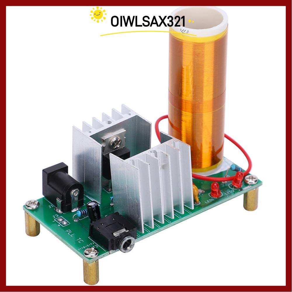 OIWLSAX321 สําหรับ Tesla Coil Module, Mini Assembly DC 12‐24V 2A ชุดลําโพงพลาสม่า, ลําโพงอิเล็กทรอนิ