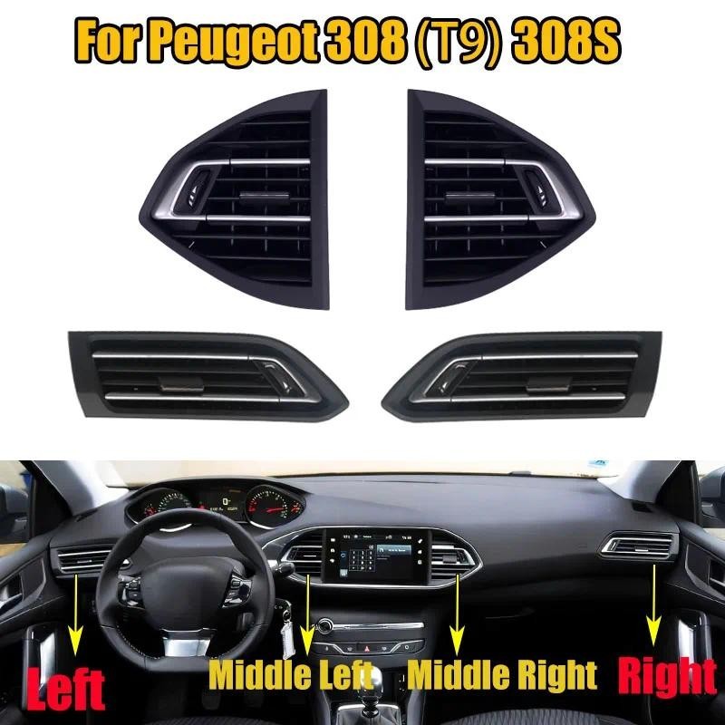 สีดําด้านหน้าแดชบอร์ดเครื่องปรับอากาศเต้าเสียบอากาศเครื่องทําความร้อนอากาศกระจาย 96778766ZD 96782700