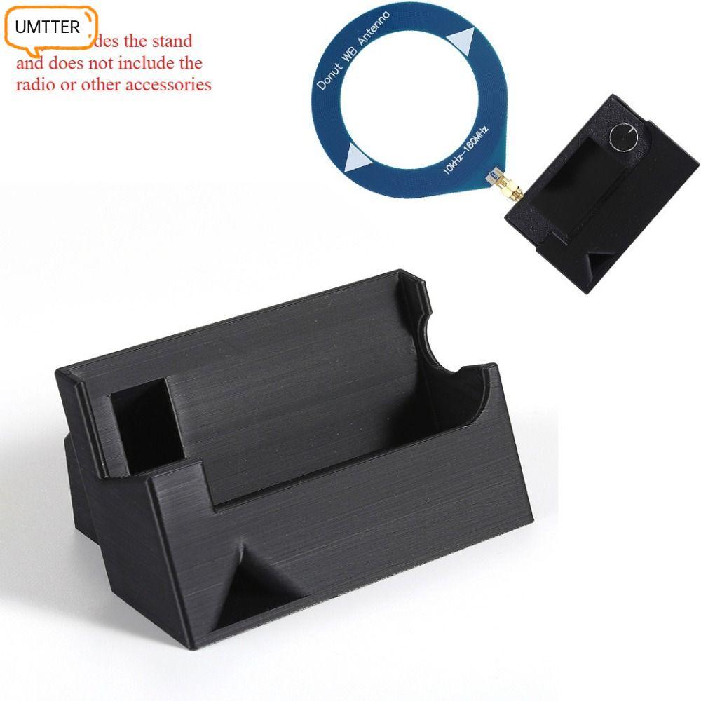 UMTTER วิทยุขนาดเล็กขาตั้งเฉพาะ,รองรับการขยายตัวในตัวกระเป๋าวิทยุ,พิมพ์ผู้ถือวิทยุน้ําหนักเบาสําหรับ