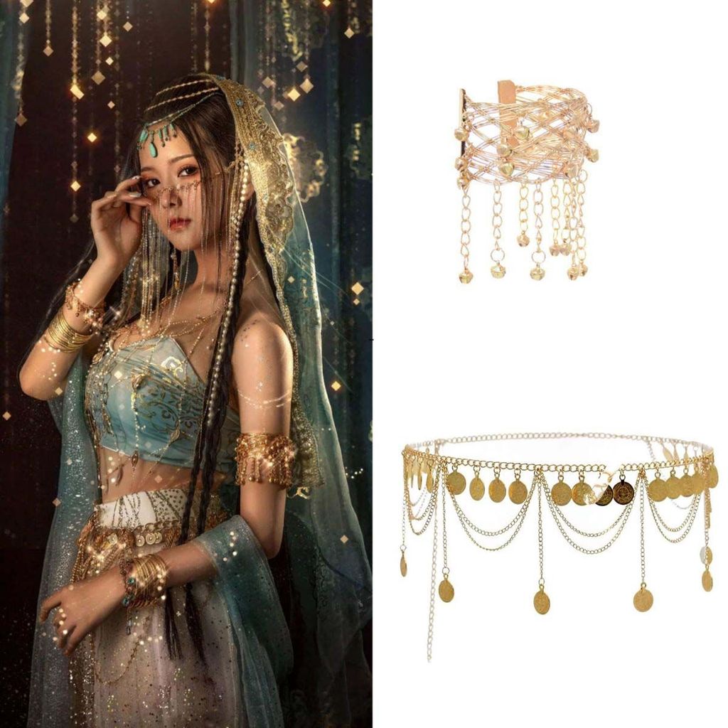 A New Product[2.2Ten Thousand People Collection]Vintage Fashion Waist Chain Gold and Silver Waist Or