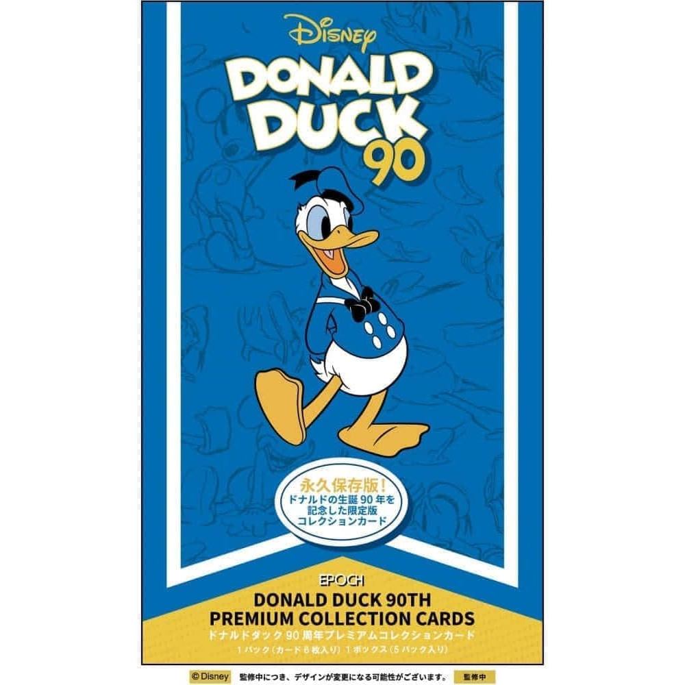 【■】Direct from Japan-Donald Duck 90th Anniversary Collection Card BOX