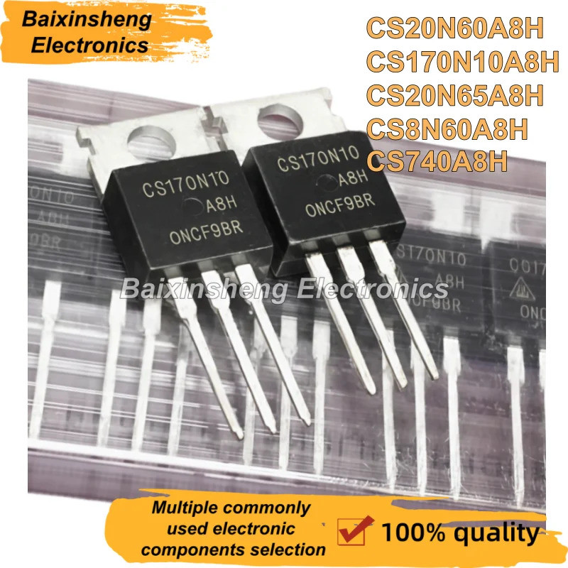 5PCS CS20N60A8H CS170N10A8H CS20N65A8H CS8N60A8H CS740A8HTO-220 CS20N60 CS170N10 CS20N65 CS740 CS740