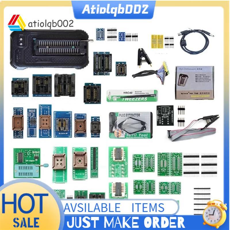 T48 TL866II USB Universal Programmer สําหรับ T48 USB Universal Programmer 42 อะแดปเตอร์สนับสนุน 7386