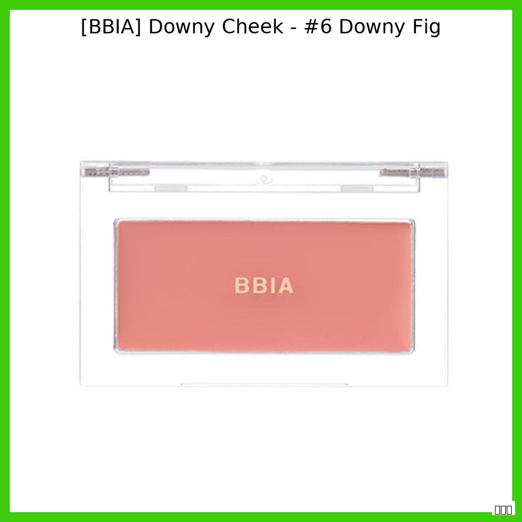 [BBIA] Downy Cheek - #6 Downy Fig / Korean Blush / Natural Finish / ของแท้ 100% โดย