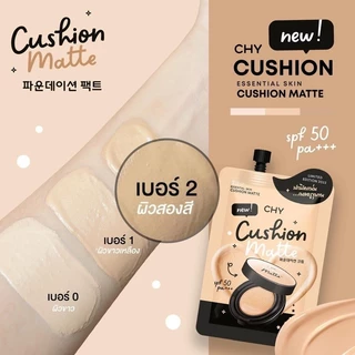 **1ซอง** CHY สูตรใหม่ 2022 คุชชั่น - 3 เฉดสี เนื้อแมทแต่มีความฉ่ำโกลว ♥️♥️