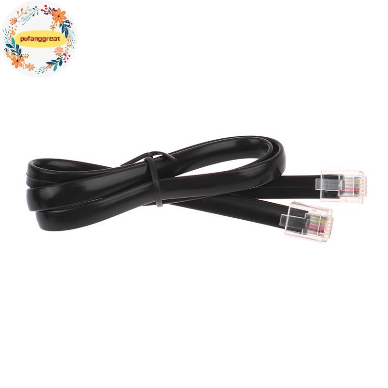 Pufanggreat RJ12 6P6C ST-4 ST4 Autoguide กล้องสําหรับ Ioptron Auto Guide iEQ30 Ieq45 Kabel คริสตัลหั