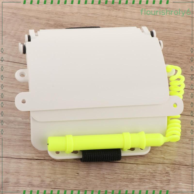 [fleurishroly6] กระดานเขียนใต้น้ํา Scuba Dive Write Board Wordpad สําหรับดําน้ําลึกธรรมดา