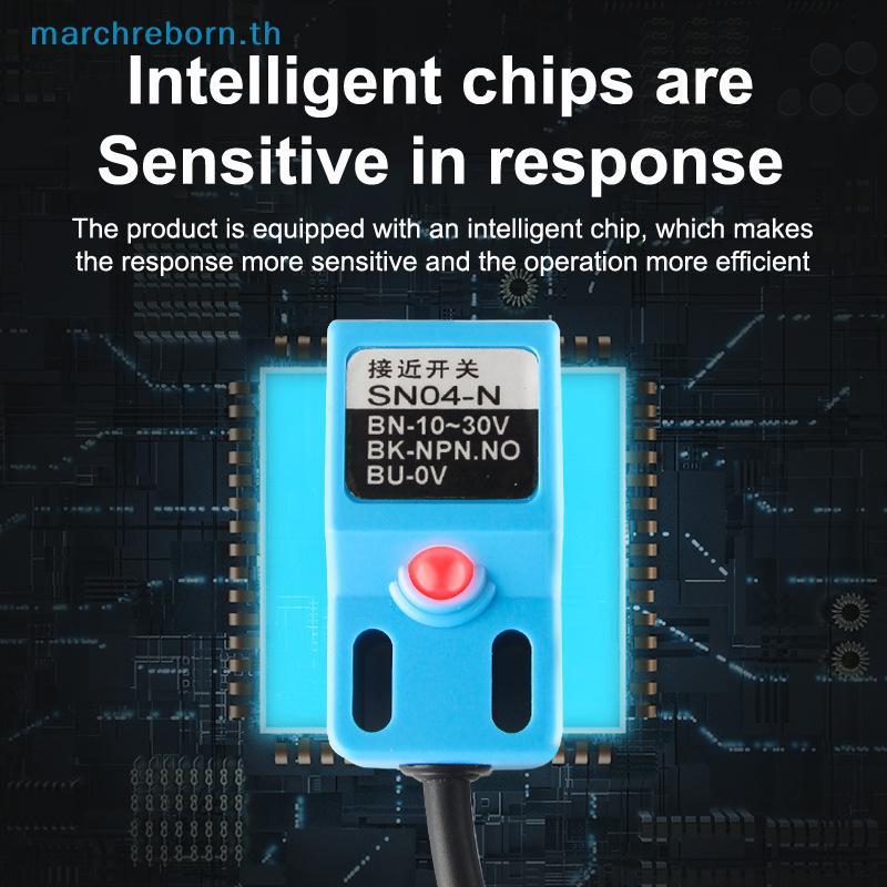 # Marchreborn.th # NPN PNP SN04-N SN04-P SN04-N2 SN04-P2 Metal Detection Sensor Proximity Switch, ใช