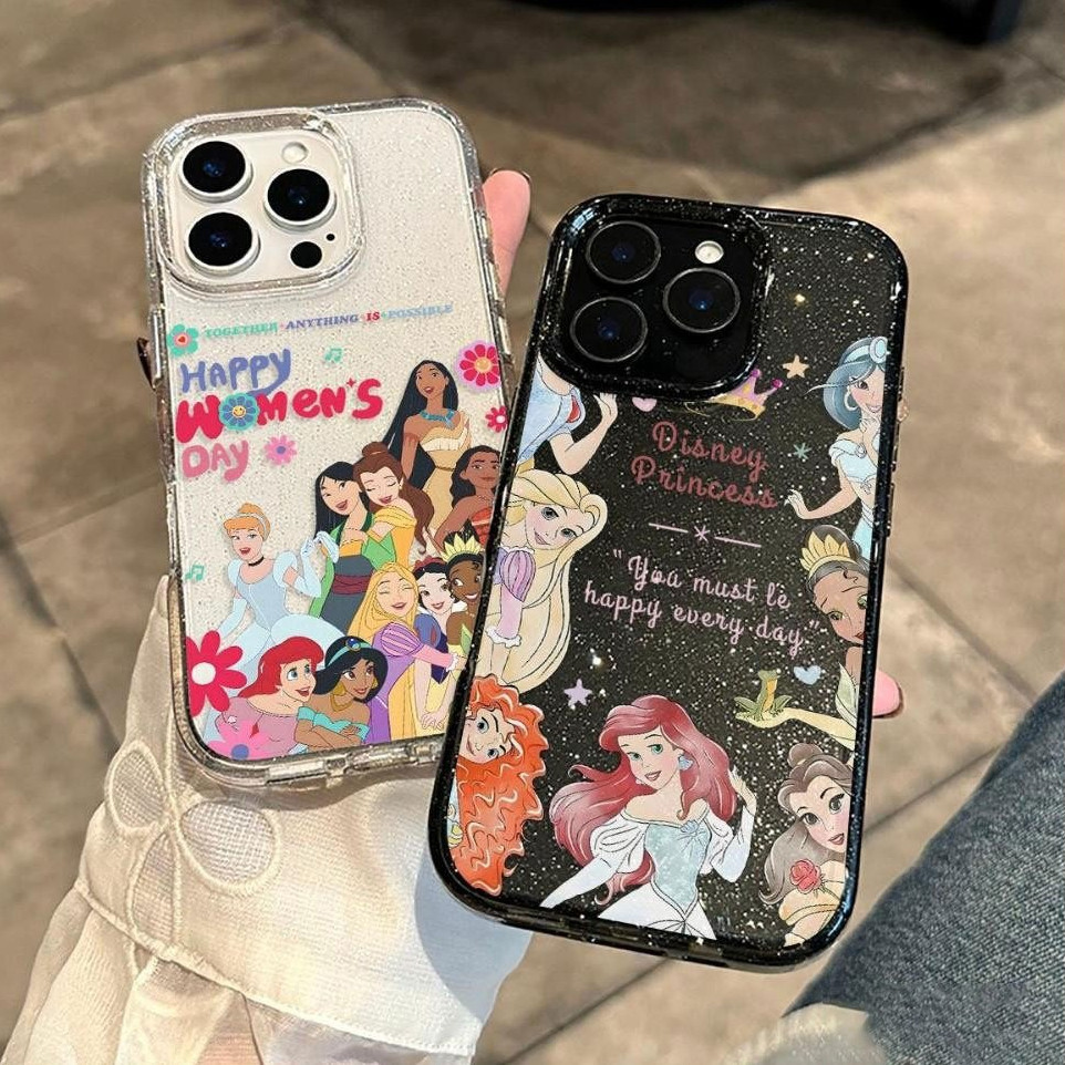 เคสออปโป้ ใสกากเพชร งานเลี้ยงเจ้าหญิง For OPPOA38 A17 A17K A15 A16 S A57 A77 A38 A18 A31 A8 A53 A33 A32 A3X A52 A92 เคส ราคา ถูกที่สุด ดีลบีเคเค แกลเลอรีภาพที่ 5