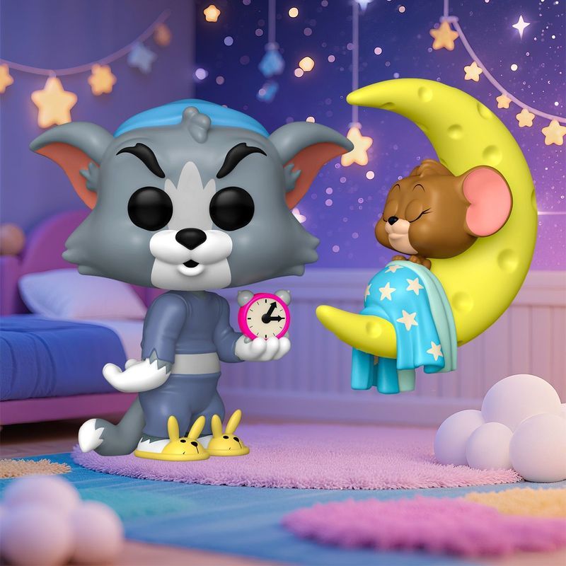 [Funko] POP แมวและเมาส์ Tom Tom Tom Jerry สินค้าทํามืออินเทรนด์เล่นตกแต่งคริสต์มาสของขวัญปีใหม่