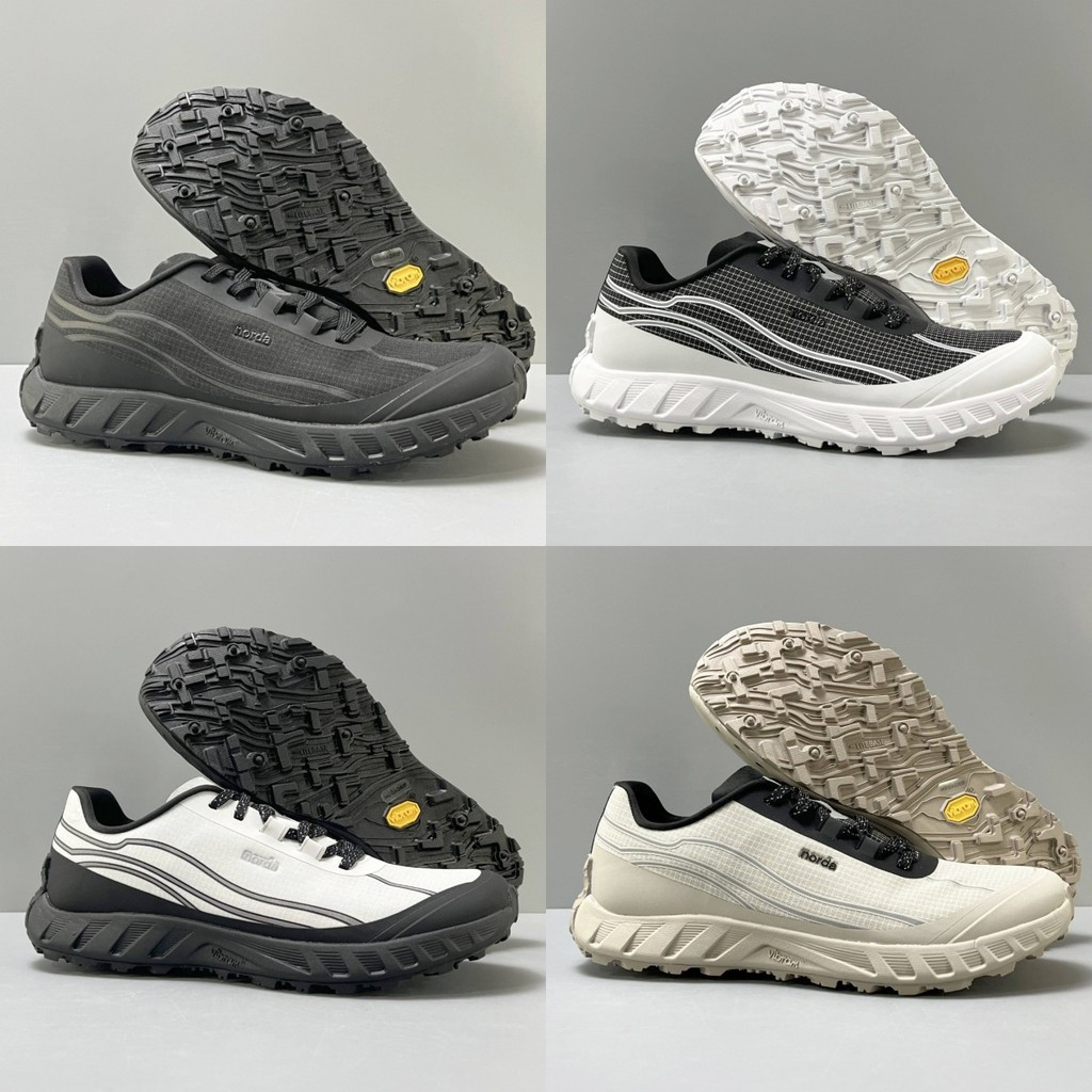 NORDA 002 Trail Running Shoes สำหรับทุกเพศ น้ำหนักเบาน้ำหนักเบา ทนทาน กันลื่นกันน้ำ