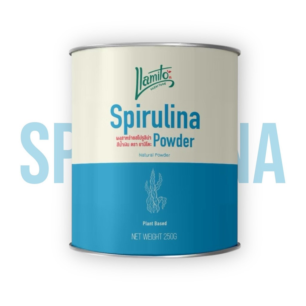 Llamito Blue Spirulina Powder (250g.) ผงสาหร่ายสไปรูลิน่า สีน้ำเงิน ยามิโตะ