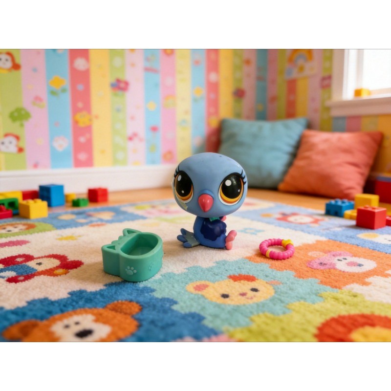 LPS Toys Rare Pet Shop ของเล่นเด็ก duva Pombo bird Littlest pet shop รูป