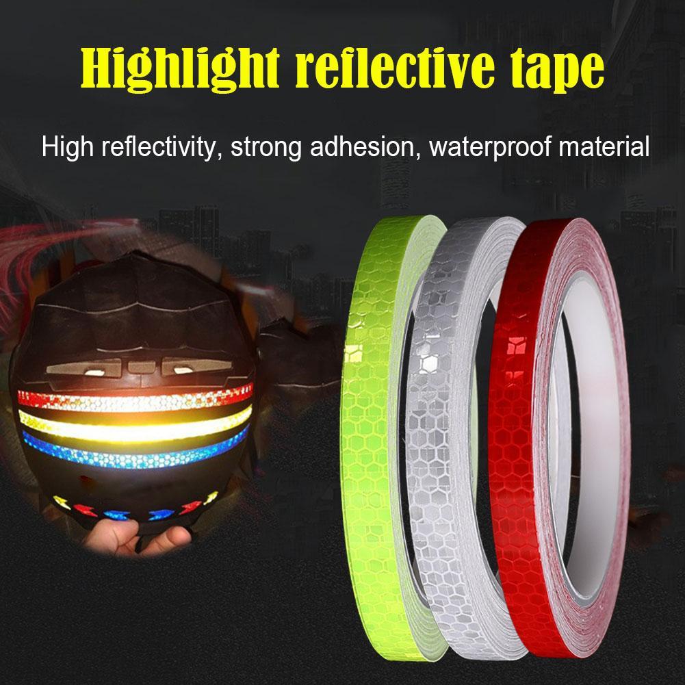 Reflector Safety เทปสะท้อนแสงจักรยานแถบสะท้อนแสงสะท้อนแสงสะท้อนแสง Luminous F9g1