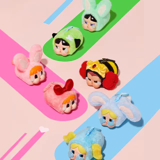 POP MART CRYBABY x Powerpuff Girls Series-Vinyl Face Plush Blind Box