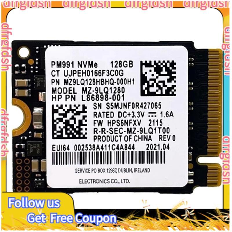 D&FPM991 128G 2230 PCIE3.0 NVME SSD การถ่ายโอนข้อมูลความเร็วสูงสําหรับแล็ปท็อปแท็บเล็ตเก็บฮาร์ดดิสก์