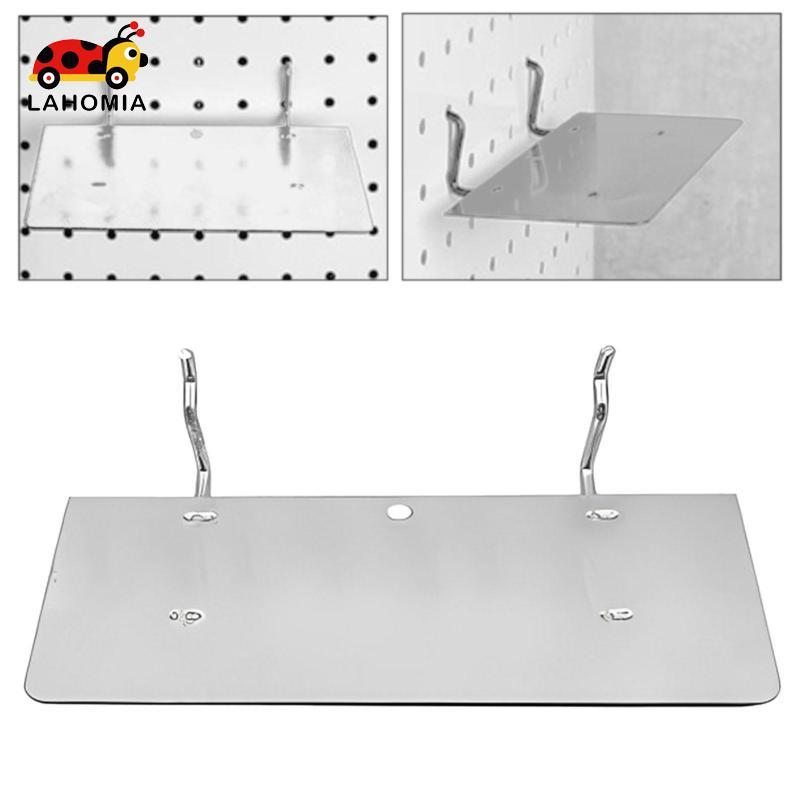 [Lahomia] Pegboard ชั้นวางของติดผนังติดตั้งง่าย Pegboard ถาดติดผนังจัดเก็บ