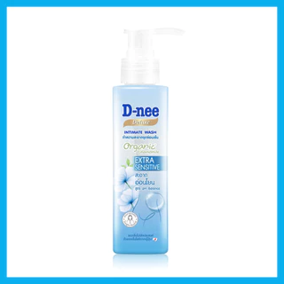 D-Nee Deluxe Intimate Wash-Extra Sensitive 130ml ดีนี่ ผลิตภัณฑ์ทำความสะอาดจุดซ่อนเร้น สูตร pH Balance.