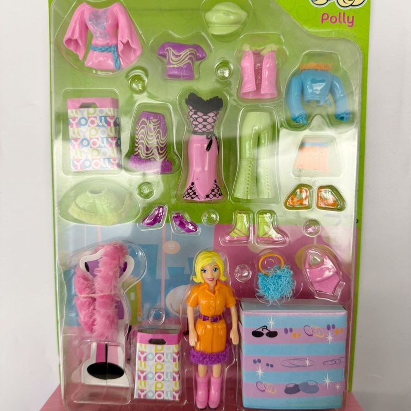 Matt pollypocket Toy Polly Mini Doll Dress Up Set Girl Play House Children Gift