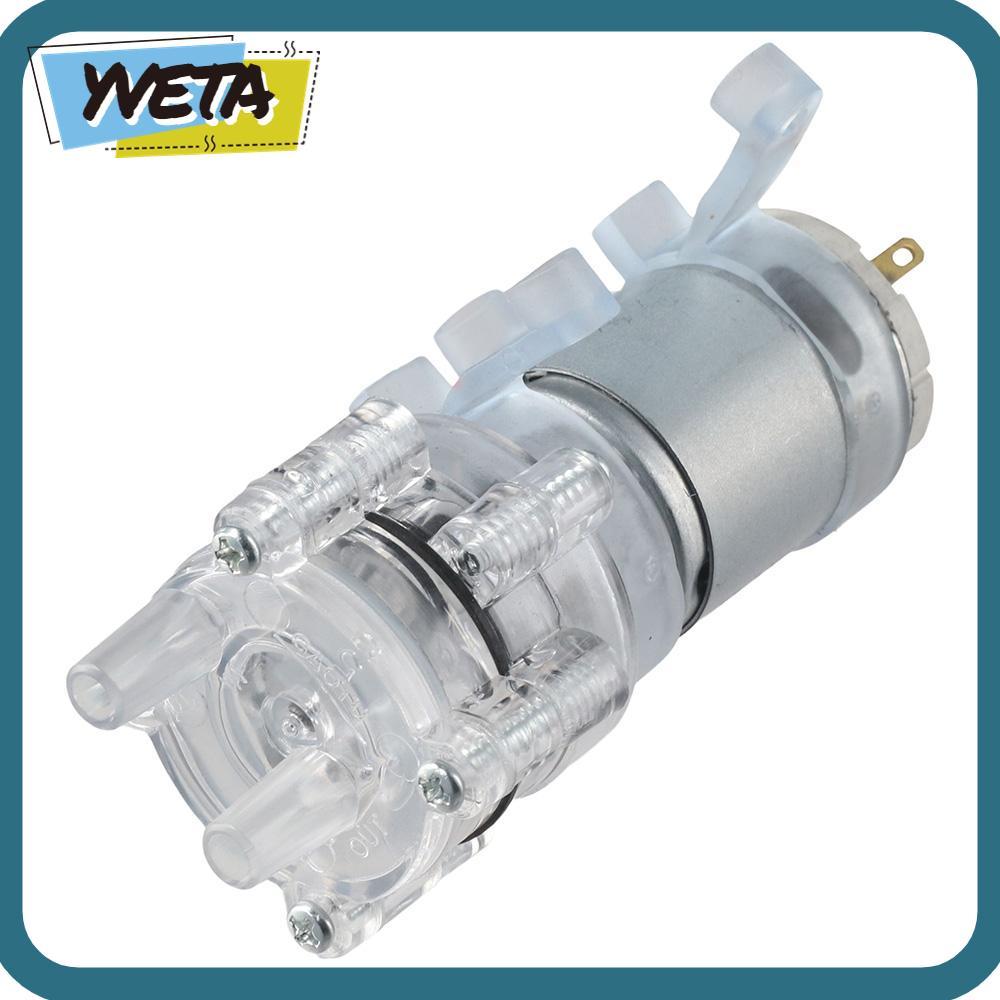 YVETA Self Priming, R385 เครื่องใช้ในบ้านปั๊มไดอะแฟรม,ทนทาน EK1970 DC 6V ถึง 12V โครงการสูบน้ํา Cool