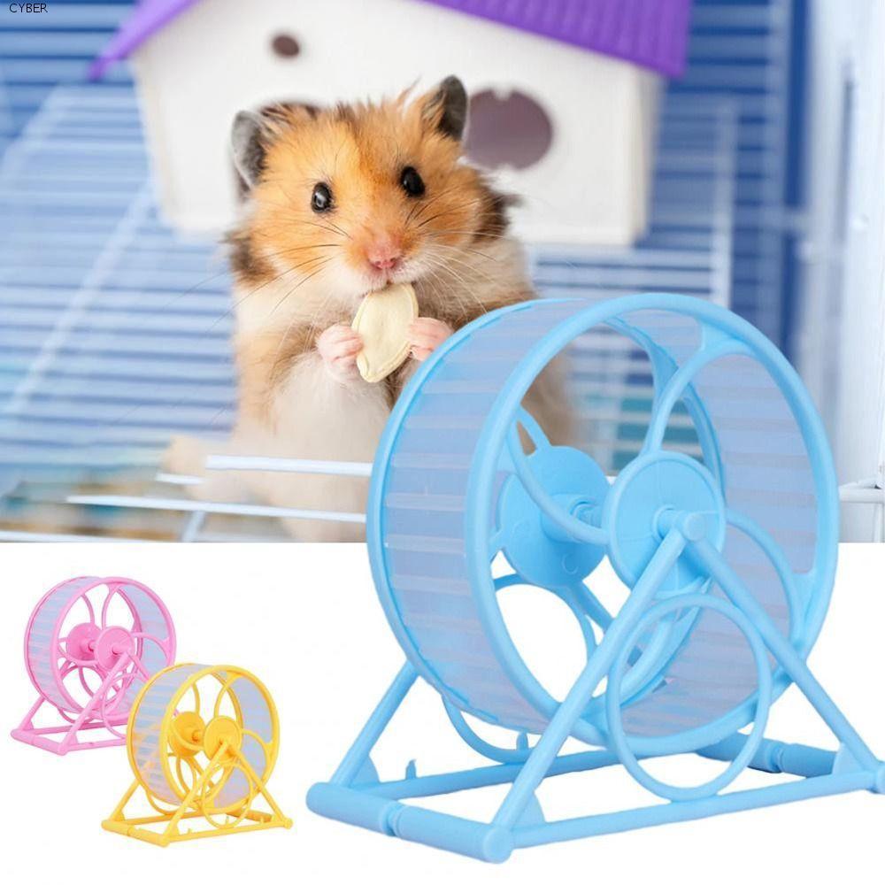 CYBER Hamster Wheel Hamster Chinchilla Running Round Wheel Rat Toys Pet Jogging Exercise Wheel Runni