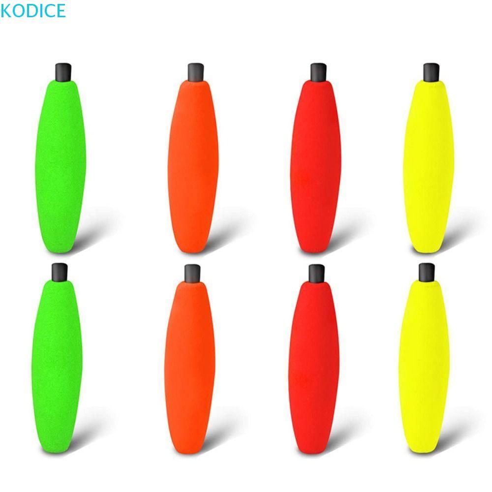 KODICE 10 PCS ซิการ์ลอย พร้อมปลั๊กท่อ SML XL น้ำหนักเบาทะยอยางดีสำหรับการตกปลาทั้งในน้ำเค็มและน้ำจืด