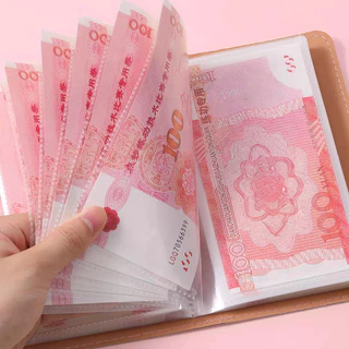 【สต็อกไทย】สมุดออมเงิน ใส่ได้ 100 แผ่น สมุดโน๊ตสมุดบัญชี ท้าทายออมเงิน Savings Book สมุดบันทึกการออม ใส่ 1000บาทได้