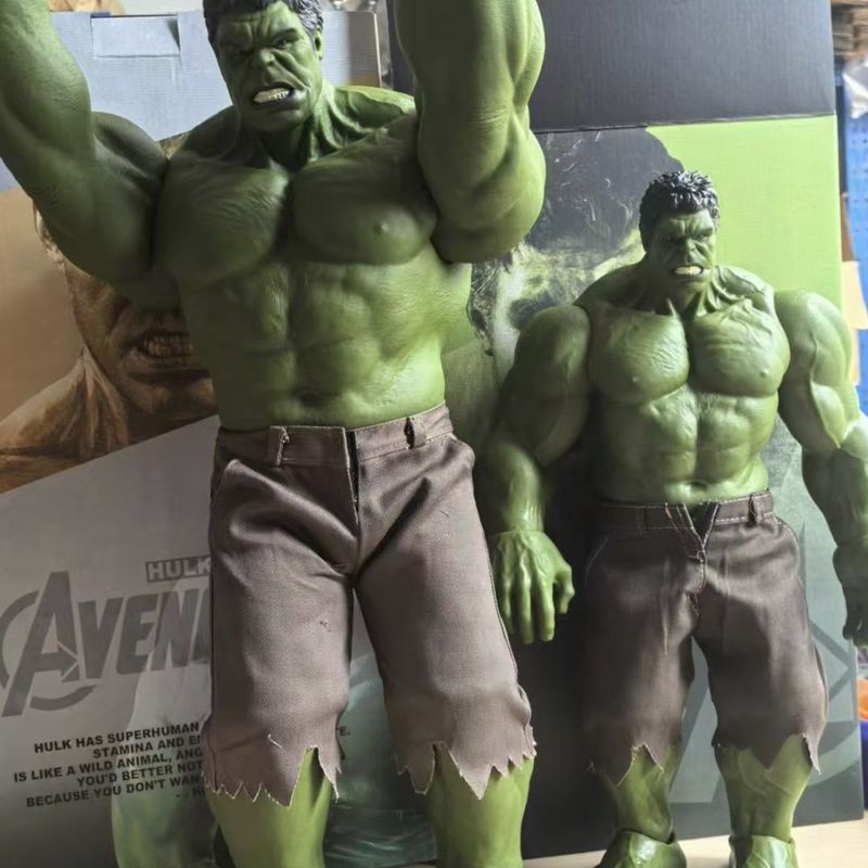 ขนาดใหญ่ HULK HULK HULK Avengers Figure Joint Movable โมเดลอะนิเมะตุ๊กตาตกแต่งของเล่น h