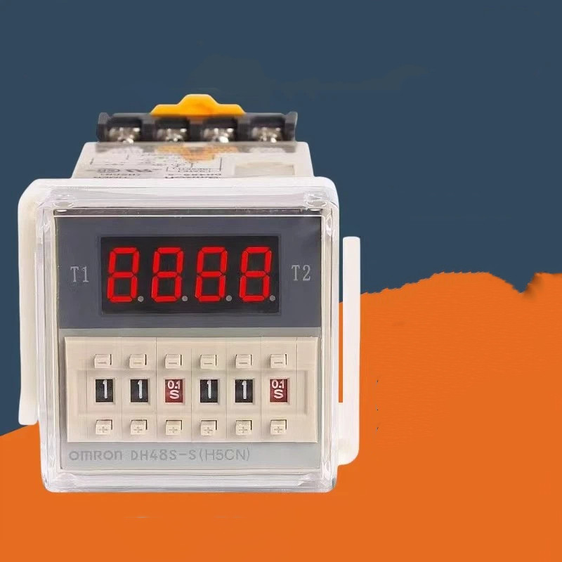 Omron Digital Display Time Relay DH48S-S Cycle Controller DH48S-2Z DH48S-1Z DC24V