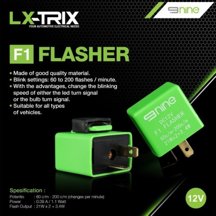 FLASHER FLASHER TURN SIGNAL ไฟ LED MOTORCYCLE ไฟฉาย LUMINOS