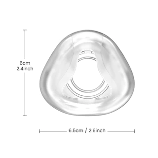 จมูก CPAP Mask Comfort Face Nose CPAP Mask Reusable Full Cover Mask อุปกรณ์เสริมสําหรับเครื่อง CPAP ส่วนใหญ่ Anti-snoring