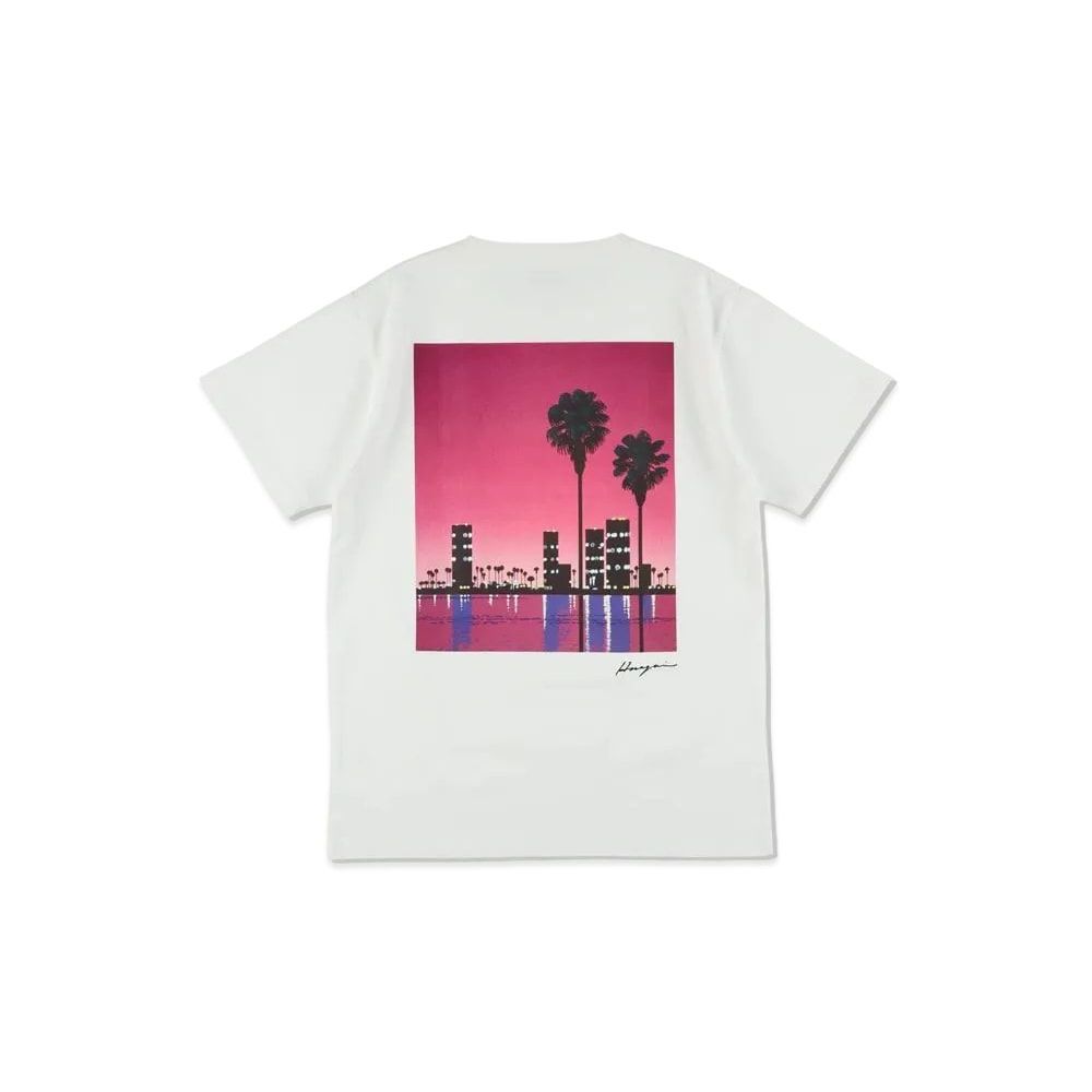 WIND AND SEA x Hiroshi Nagai Night City Tee White Unused
