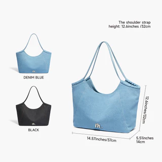 MOSSDOOM Talina Bag กระเป๋าทรงโทสต์ ใบใหญ่สะพายไหล่ จุของได้เยอะ