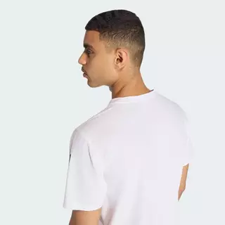 adidas วิ่ง เสื้อยืด Own the Run ผู้ชาย สีขาว IK7436