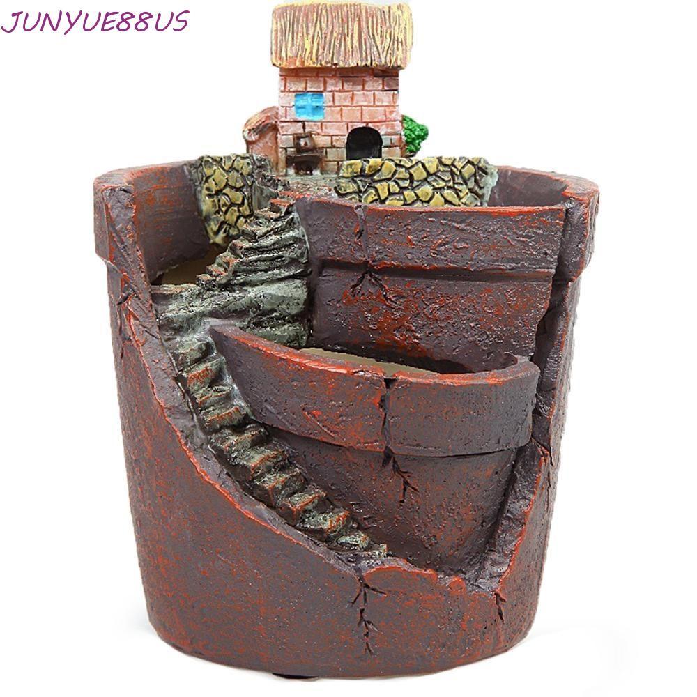 JUNYUE88US Planter Bathromm 1 ชิ้นพืชสีเขียวกระถางดอกไม้ House Sky Garden