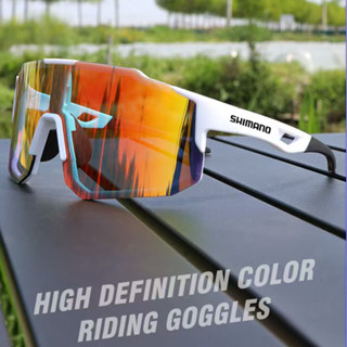 SHIMANO แว่นกันแดด ชิมาโน่ แว่นตากันแดดขี่จักรยาน ยูวี400 แว…
