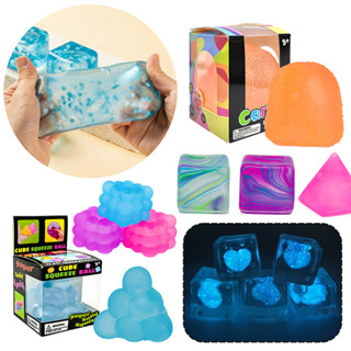 Needoh Nice Cube Squishy ของเล่น Super Solid Rebound Pinch D…