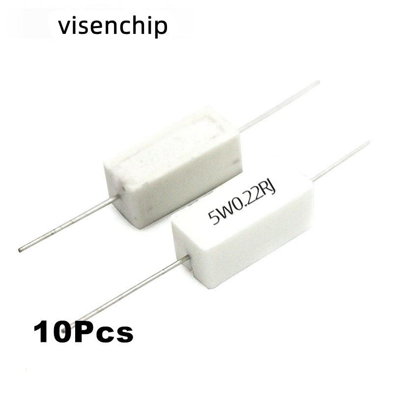 10pcs 5W 5% Cement Resistor Power Resistance 2.2K 2.4K 2.7K 3K 3.3K 3.6K 3.9K 4.3K 4.7K 5.1K 5.6K 6.