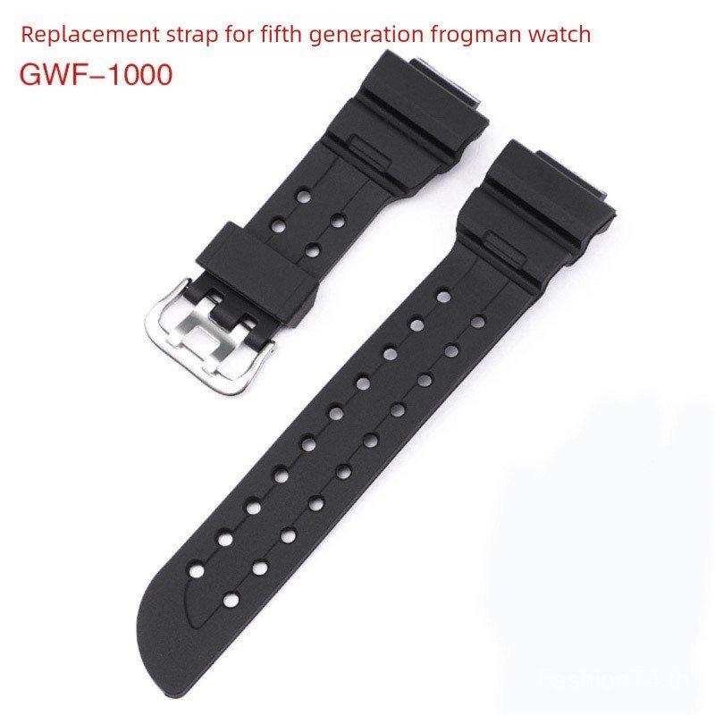 Frogman Series สายเรซินเฉพาะสําหรับ GWF-A1000 D1000 & 5th/6th Gen, Unisex Sport Replacement Strap