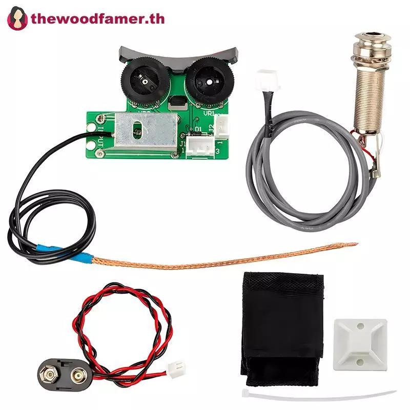 ระบบปิ๊กอัพกีต้าร์โปร่งอย่างดีพร้อมจูนเนอร์ VT1 Tail Nail EQ DIY, ระบบ Piezo Pickup Equalizer ไทย