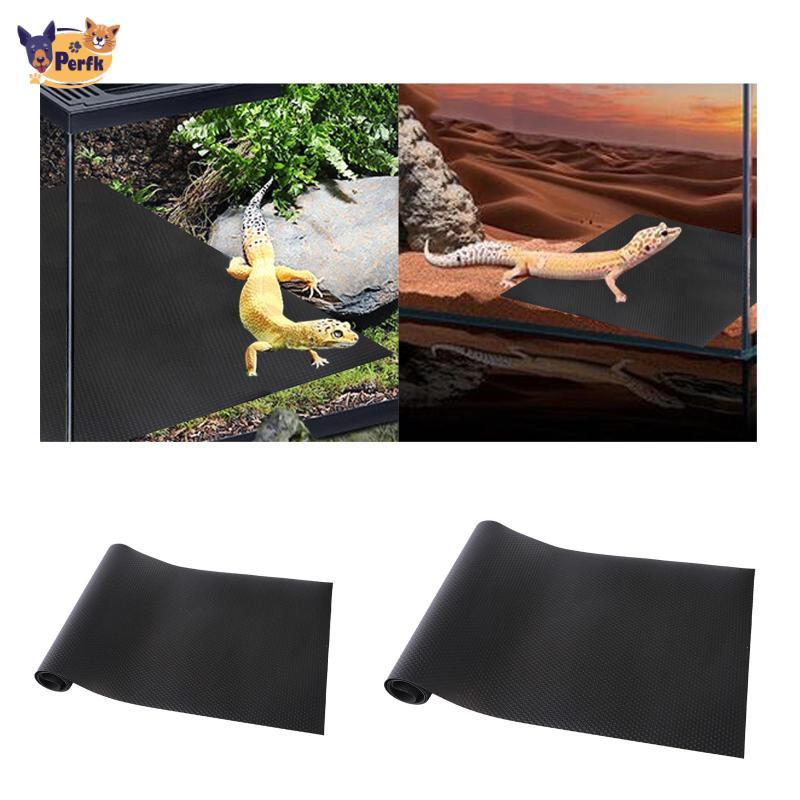Perfk วัสดุ EVA สัตว์เลื้อยคลานพรมสัตว์เลี้ยงลื่น Terrarium กรงพื้นสําหรับเสือดาว Gecko Enclosure
