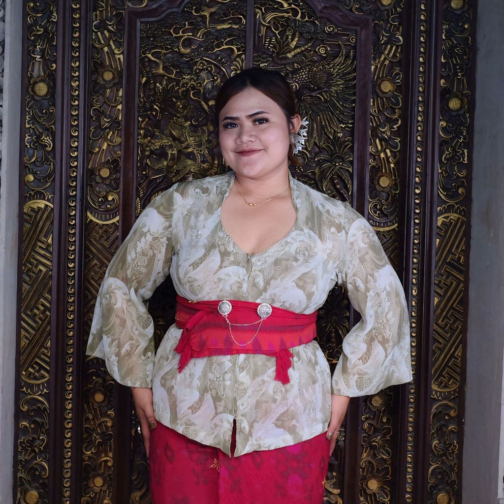 Kebaya J117 Yoryu LiHua Shanghai Bell Hand Blooming Neci (เฉพาะ Kebaya)