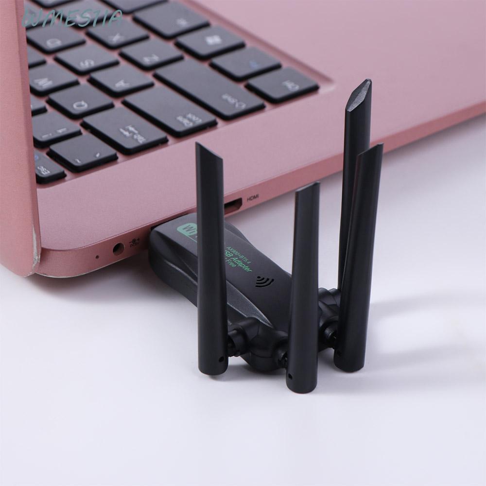 WMES1IA Dual Band WiFi6 อะแดปเตอร์ USB, 2.4G/5Ghz AX900 900Mbps WiFi Dongle, Plug Play Bluetooth 5.4