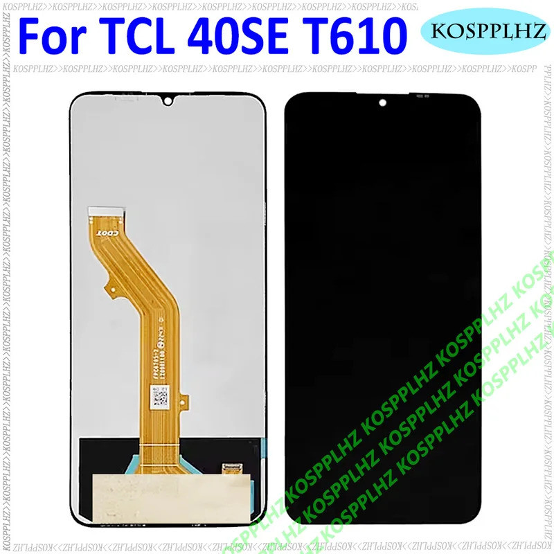 สําหรับ TCL 40SE 40 SE TCL T610 T610K T610E หน้าจอ LCD ซ่อมโทรศัพท์จอแสดงผลหน้าจอสัมผัสแผงแก้วอุปกรณ