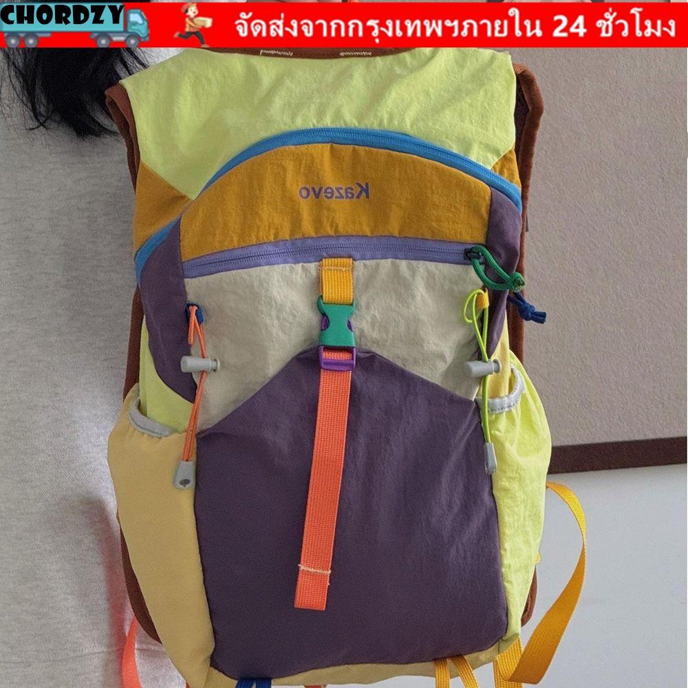 CHORDZY กระเป๋าปีนเขากลางแจ้ง, กระเป๋าเป้สะพายหลังเดินป่าระบายอากาศความจุขนาดใหญ่, กระเป๋าเป้สะพายหลังปีนเขาไนลอนกันน้ําน้ําหนักเบากันน้ําเดินทาง
