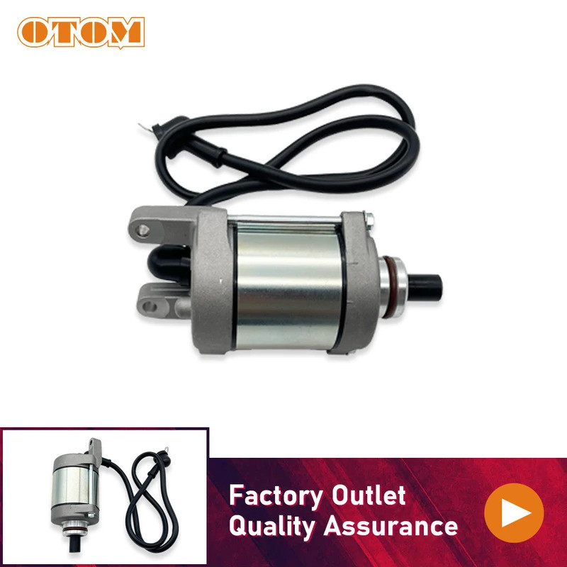 TO OTOM Motorcycle Starter Motor 250cc Engine Starting Motor For ZONGSHEN ZS178MM-2 NX250 Engine Par