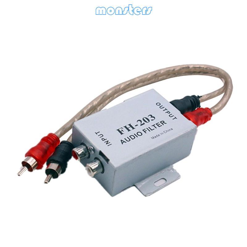 Mon Noise Isolator Hum Eliminator Ground Loops Noise Isolator กรองเสียง Isolator สําหรับไฮไฟสเตอริโอ