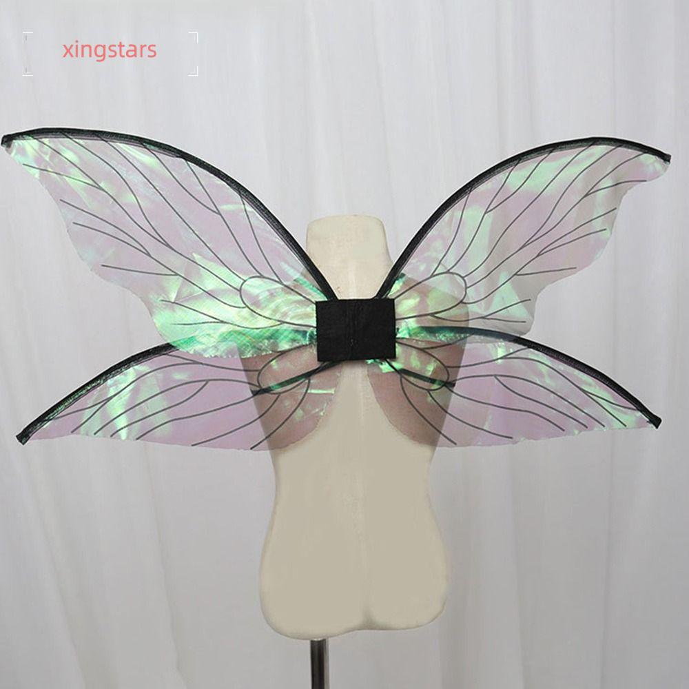 XINGSTARS Cicada Wing Princess Angel Wing ฮาโลวีนแต่งตัว Props ของขวัญสาว Dress-Up Wings