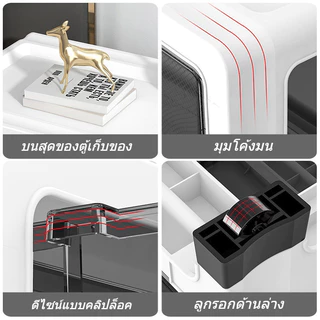 ตู้เก็บของแบบลิ้นชัก หลายชั้น ใช้ได้หลายที่ ออฟฟิศ ห้องน้ำ โต๊ะ ดีไซน์สำหรับช่องแคบ