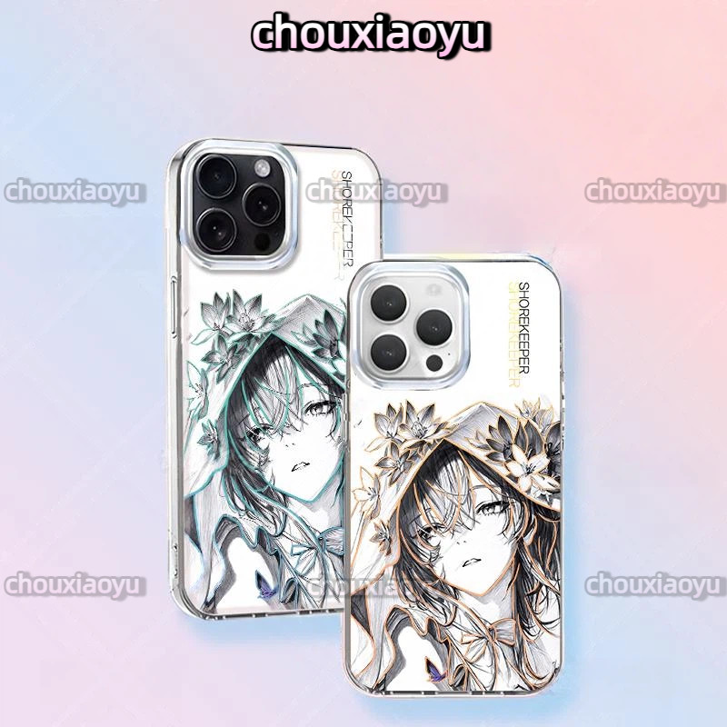 เหมาะสําหรับ Redmi note 15 Pro 14 13 5G Xiaomi 17 Pro Max Poco X7 X6 X5 F7Ultra F6 F5 เคสโทรศัพท์ Wuthering Waves‌ The Shorekeeper อะนิเมะ Aurora เปลี่ยนสี